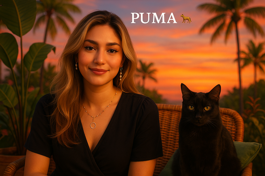 Puma TikTok Live Streamerin aus Brasilien